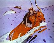 Valentin Serov The Rape of Europe oil painting on canvas